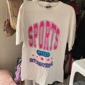 Vintage sports tee